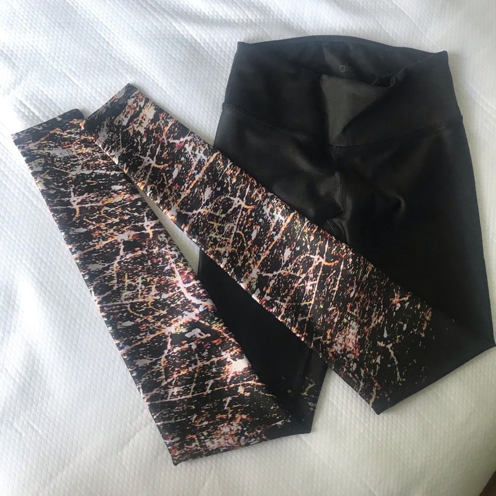 ALO Yoga Tech Lift Airbrush Legging City Light - Picture 6 of 8